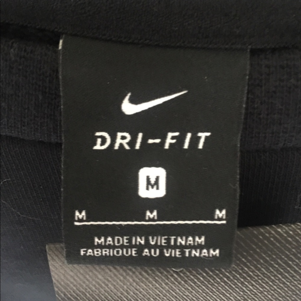 Nike Fleece Training Crop Crew Neck Sweatshirt - Picture 4 of 4